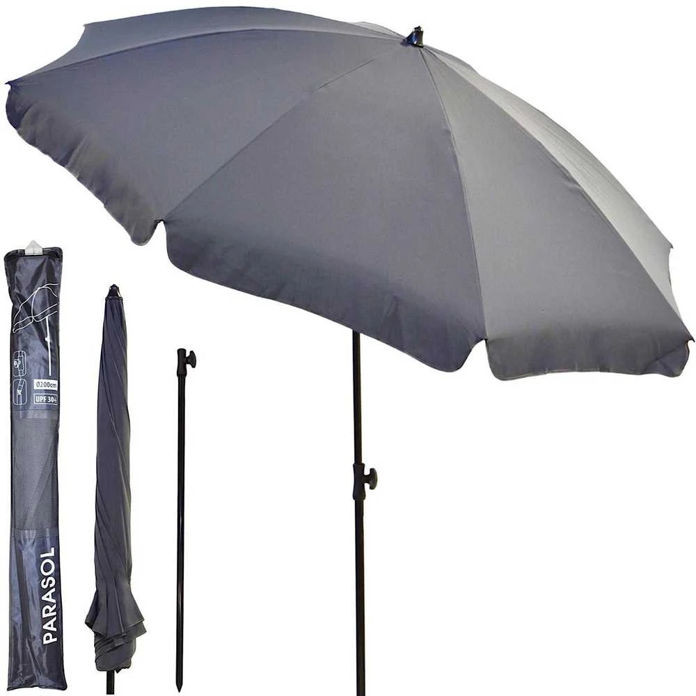 ProGarden Sodo skėtis 185 cm, smėlio spalvos