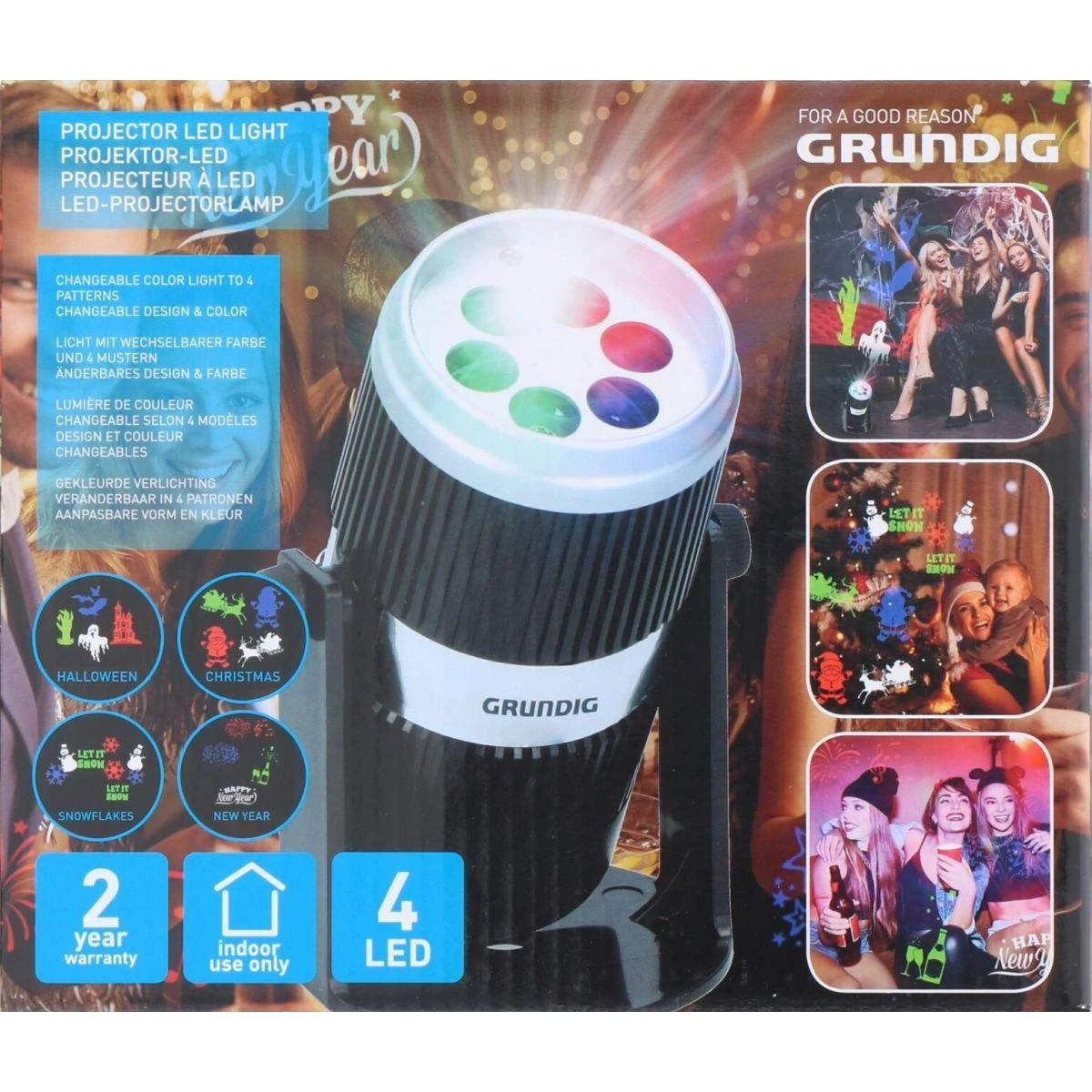 Upominkarnia Grundig LED projektorius