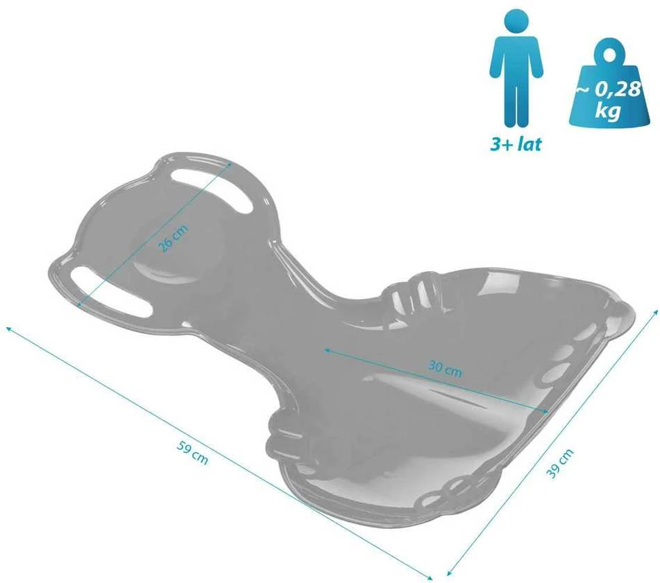 Čiuožynė „Prosperplast Polar Bear 2“ žalia čiuožykla vaikams