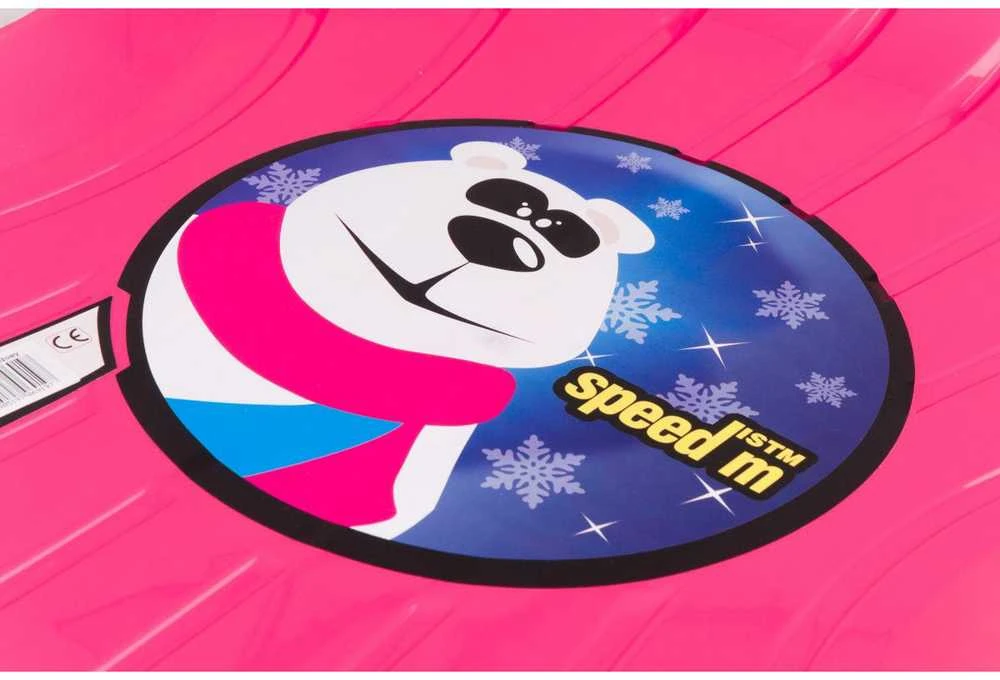 Vaikiškas rožinis rogučių padėklas Prosperplast Speed M