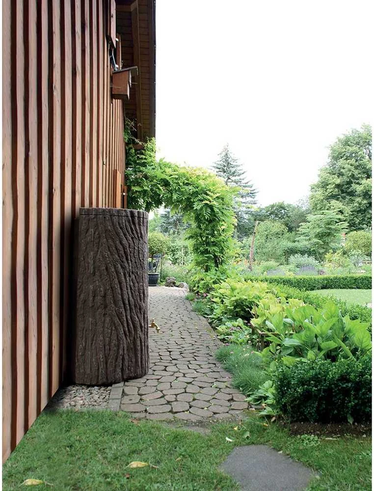 Prosperplast EVERGREEN LITE LIETAUS VANDENS TAKAS 300L UMBRA MEDIENA