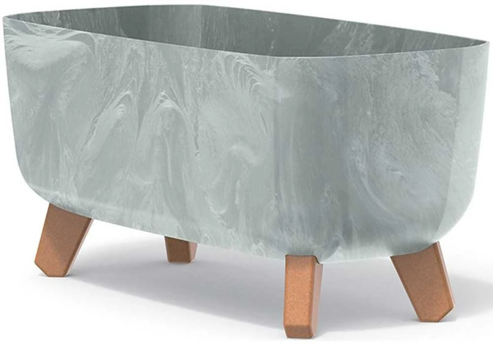Prosperplast GRACIA CASE BETONAS EFEKTO GĖLIŲ vazonas 39x19,5 cm