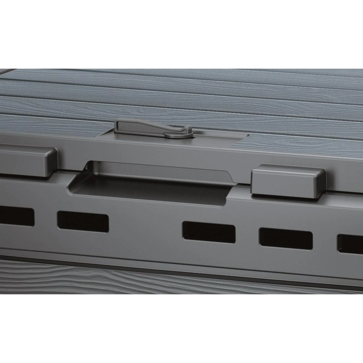 Prosperplast IKST280-S433 "Compogreen Woody" komposto dėžė 280L, antracito spalvos