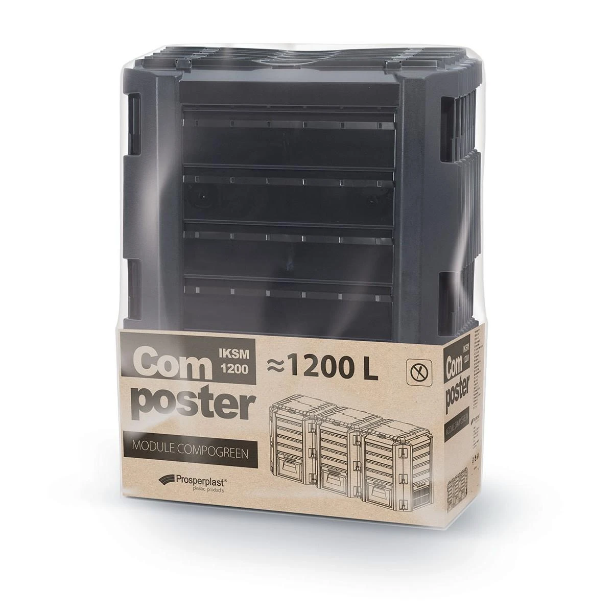 Komposto dėžė Prosperplast Module 1200L