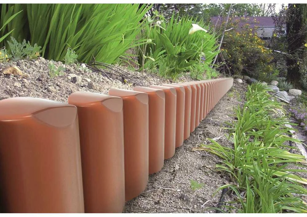 PROSPERPLAST PALISADA OGRODOWA BORDER TERAKOTA 2,5m
