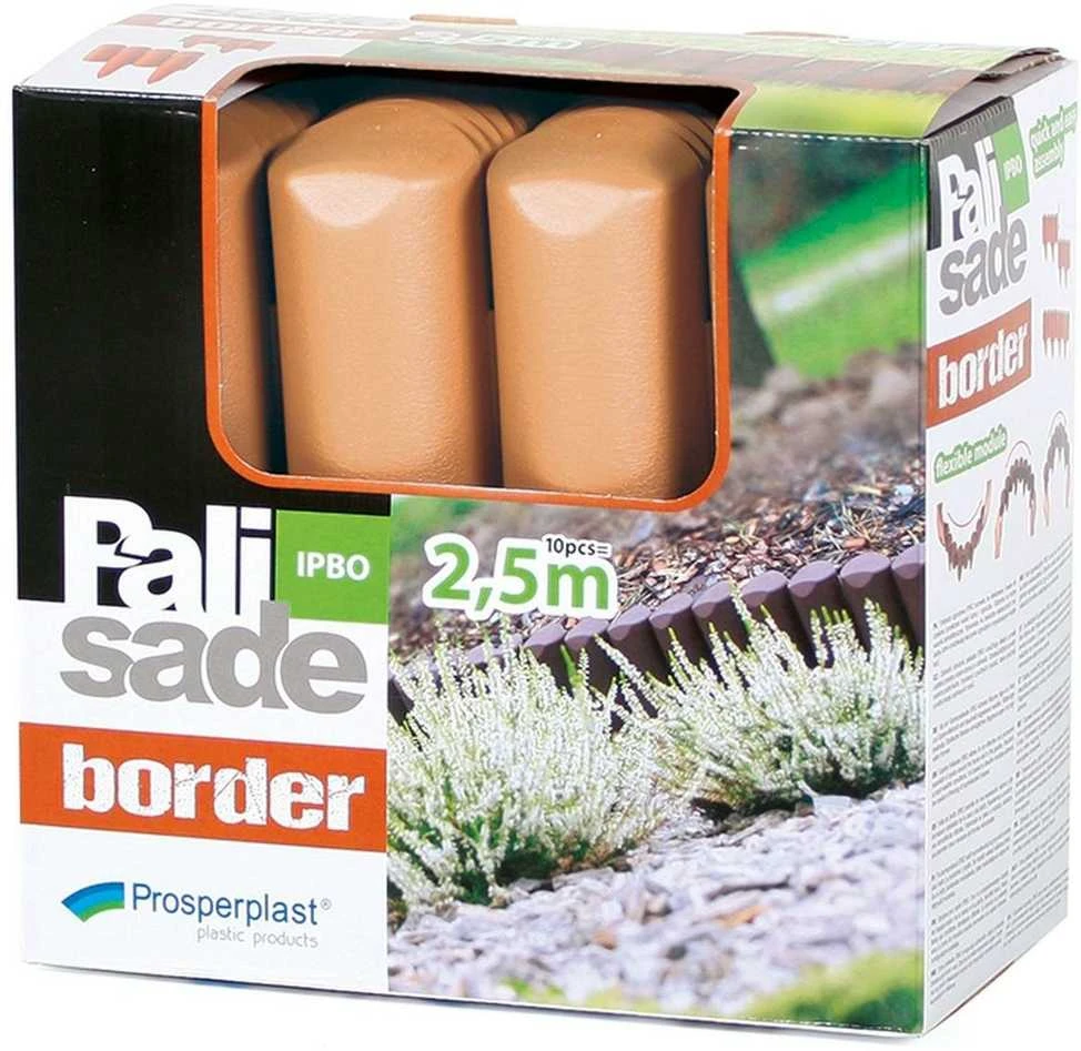 PROSPERPLAST PALISADA OGRODOWA BORDER TERAKOTA 2,5m