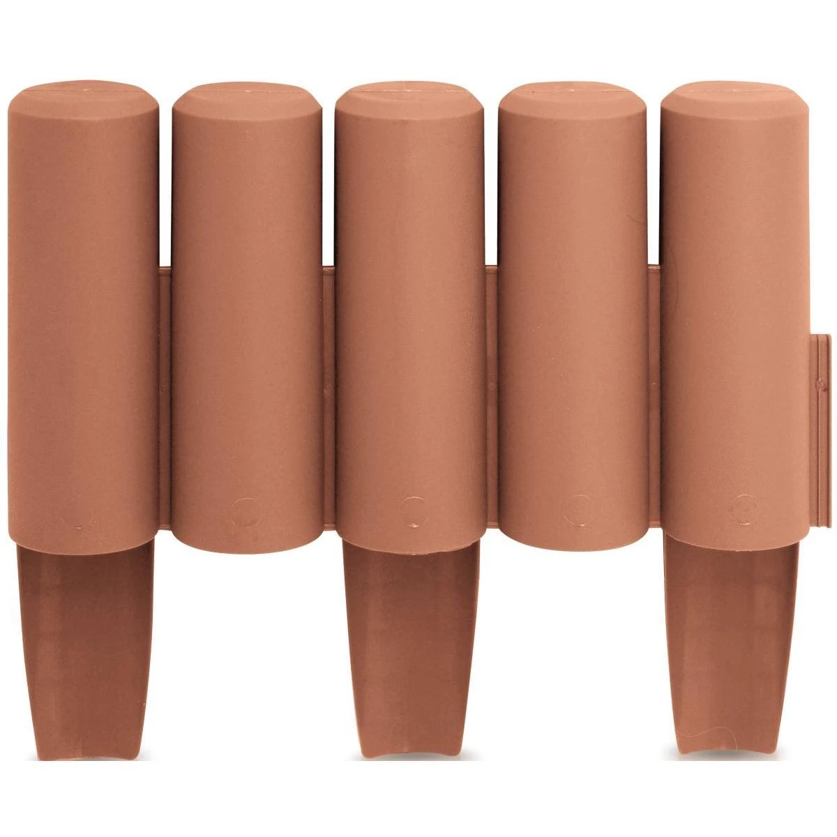 Prosperplast IPAL5 Plastikiniai sodo vejos apvadai, spalva: terracotta, 2,7 m