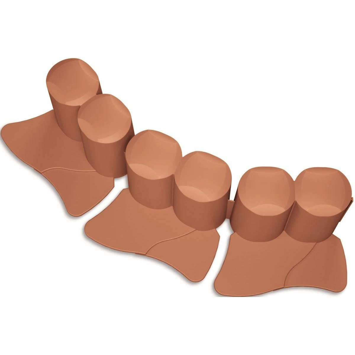 Prosperplast PP GARDEN PALISADE 6 TERACOTT 3,02 m
