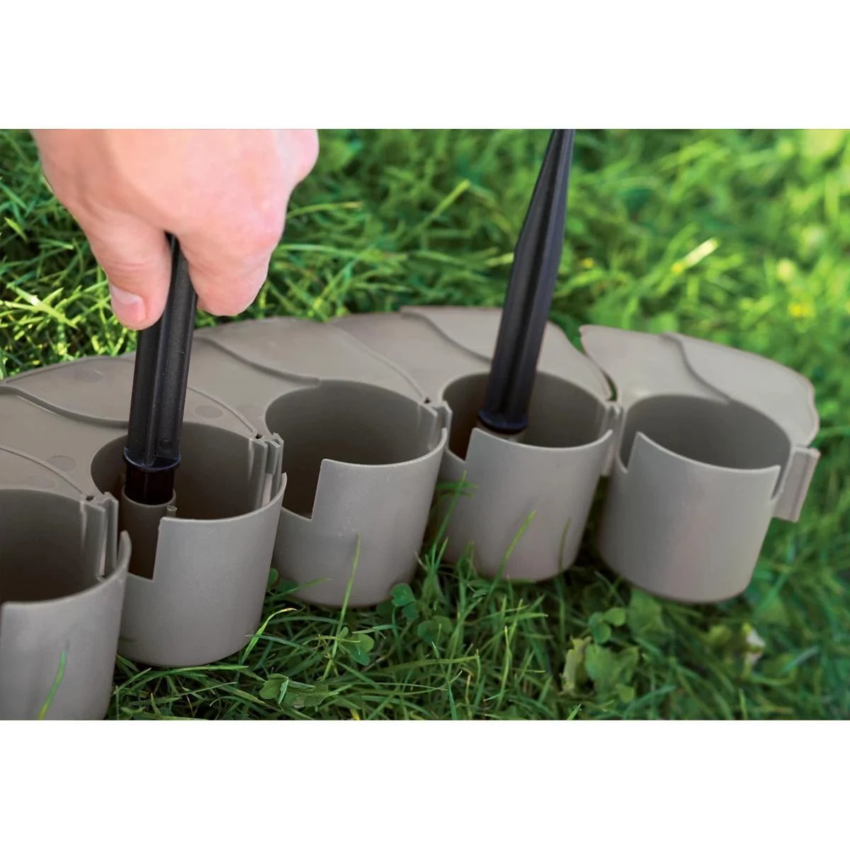 Prosperplast PP GARDEN PALISADE 7 BALL 4,05 m