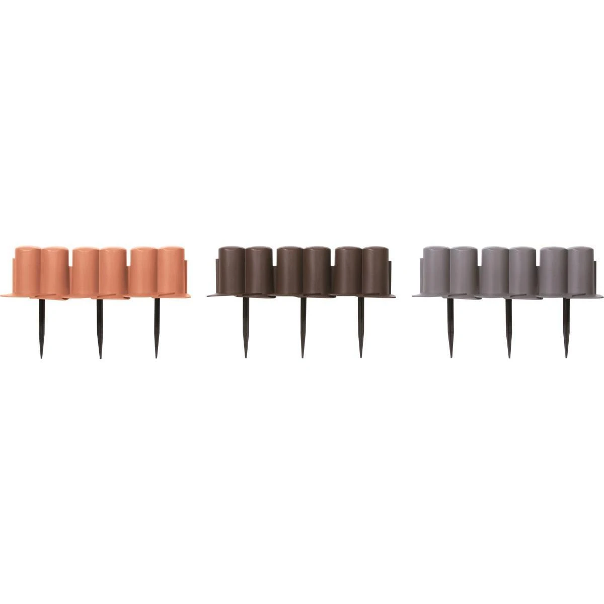 Prosperplast PP GARDEN PALISADE 6 TERACOTT 3,02 m
