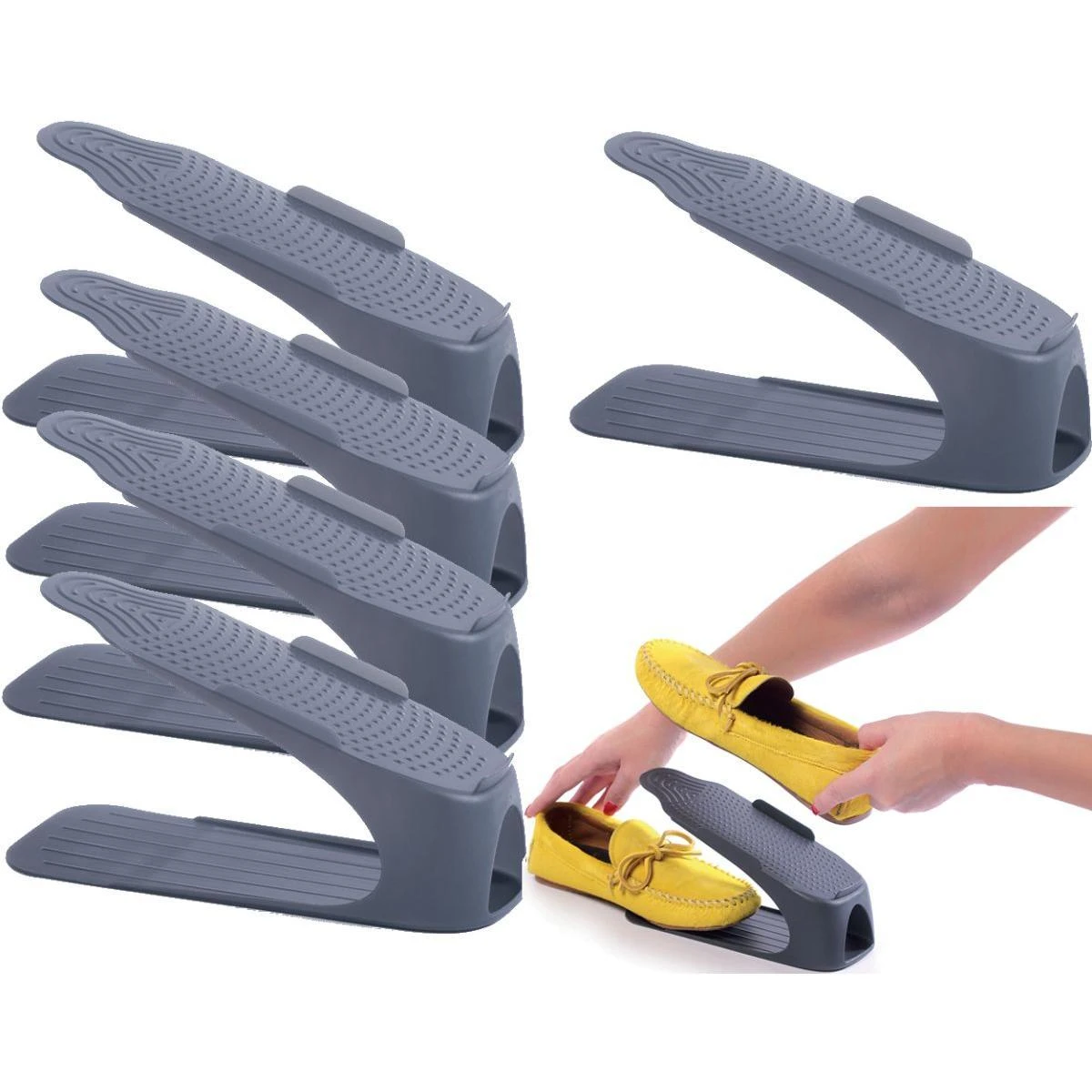 Prosperplast KEDEN BATŲ ORGANIZATORIUS SPACYSHOE 38-45 – ANTRACITO SPALVOS
