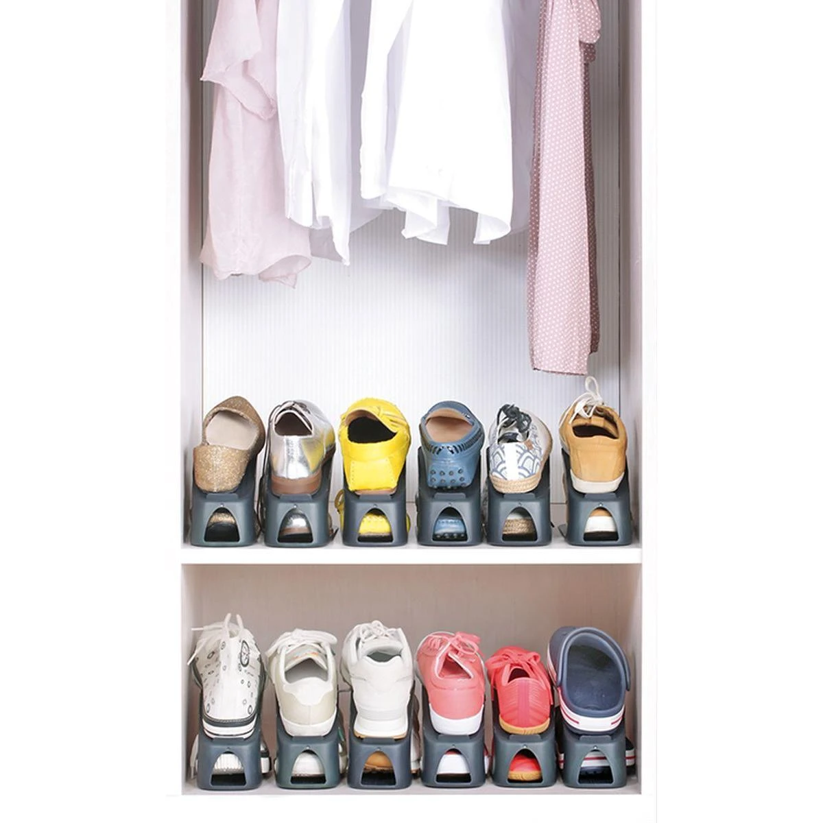 Prosperplast KEDEN BATŲ ORGANIZATORIUS SPACYSHOE 38-45 – ANTRACITO SPALVOS