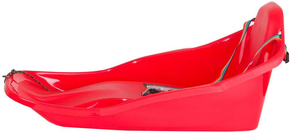 Prosperplast MINI TOPO Raudonos plastikinės rogutės