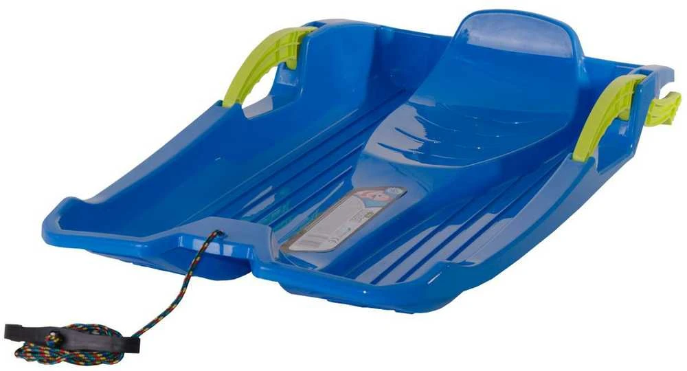 Plastikinės rogutės su stabdžiais Prosperplast Hornet, mėlynos