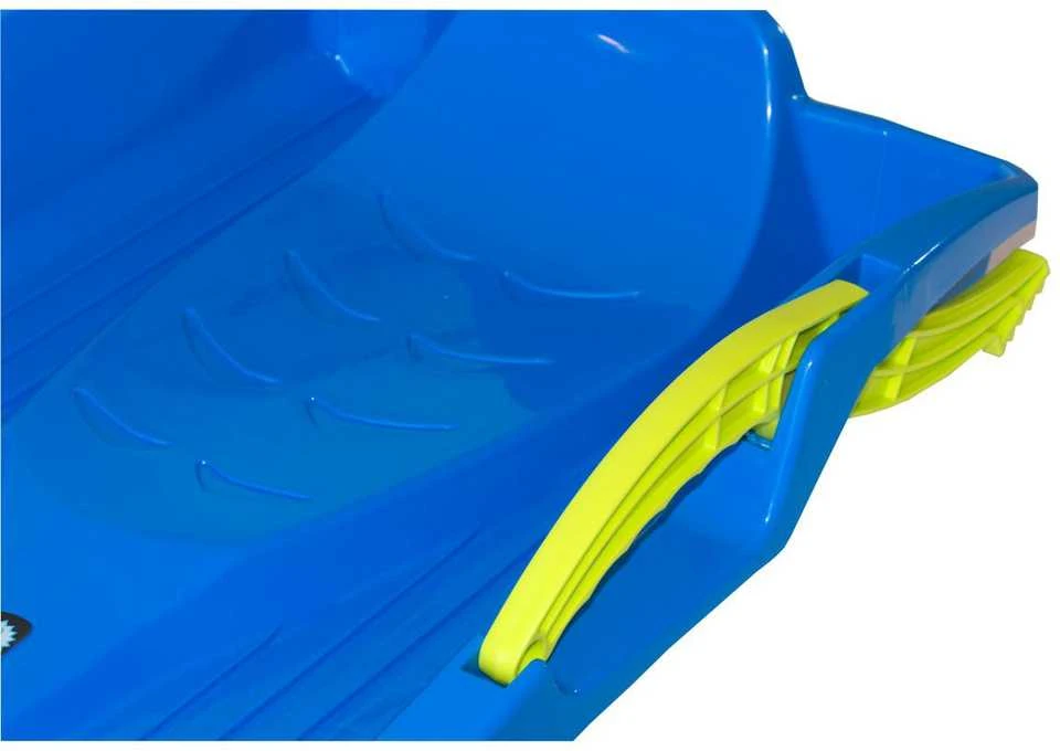 Plastikinės rogutės su stabdžiais Prosperplast Hornet, mėlynos