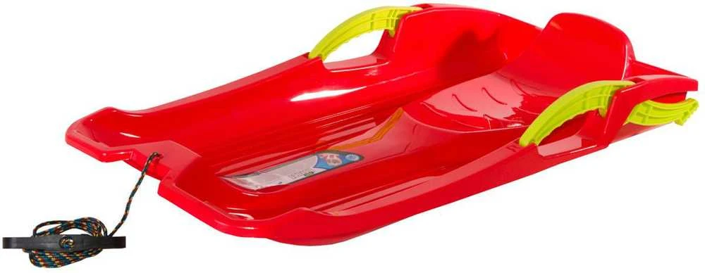 Plastikinės rogutės su stabdžiais Prosperplast Hornet, raudonos