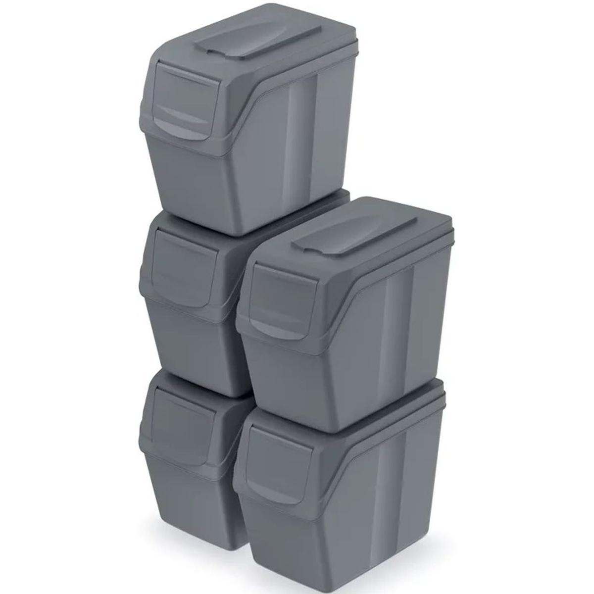 Fioriera Da Giardino | Flowerpot Con Ruote Grigio Chiaro 150x80x54 Cm In Pp Cfw42005 92219718