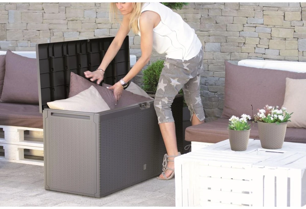 „Prosperplast“ sodo dėžė 310 l antracito spalvos RATO 7098432