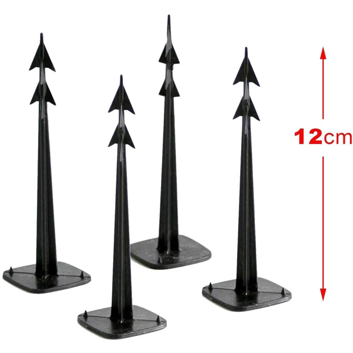 Prosperplast smeigtukai agrotekstilės tvirtinimui, 12,5 cm, 50 vnt