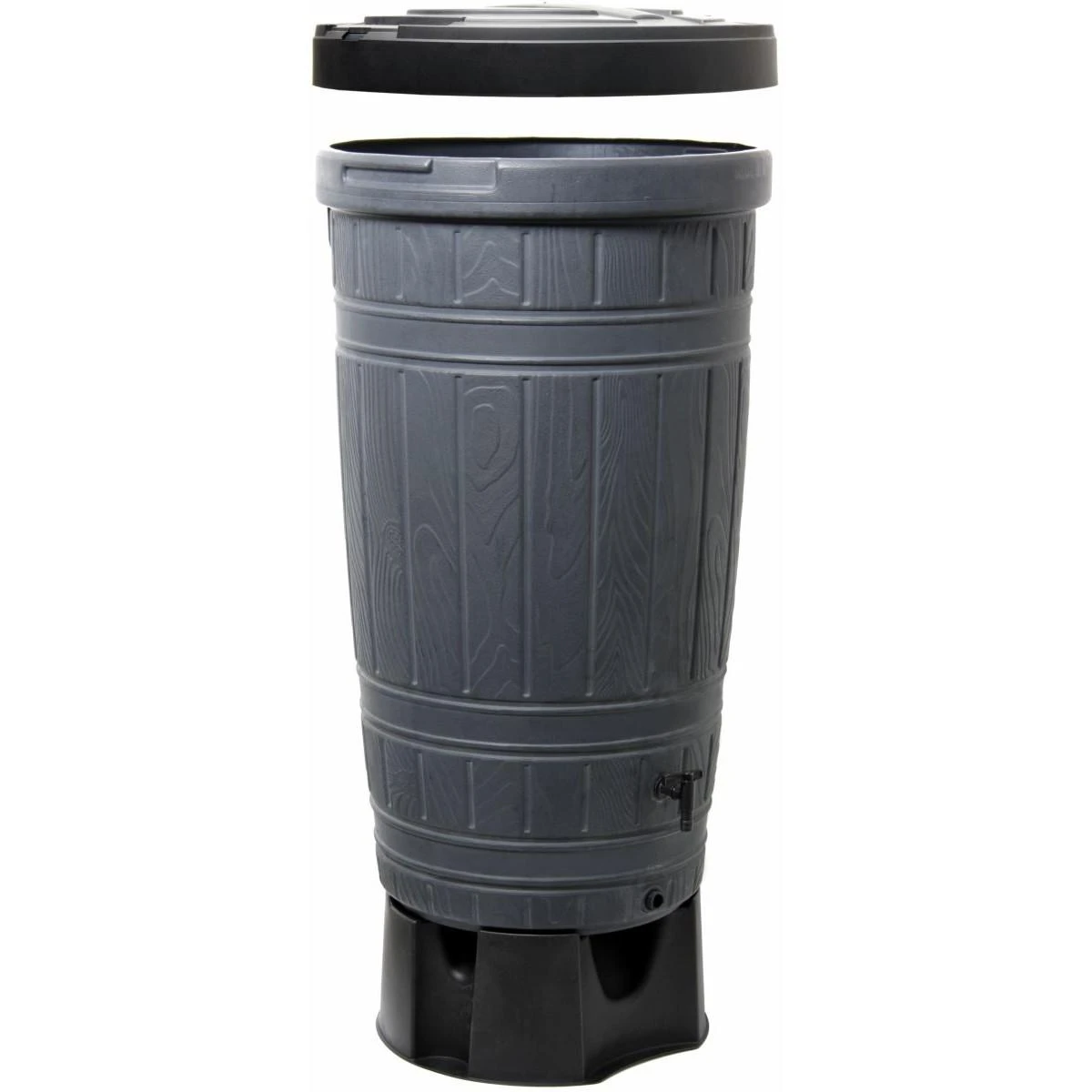 PROSPERPLAST RAINWATER CONTAINER WOODCAN Juodas 265L