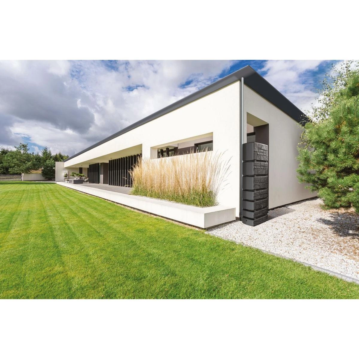 Prosperplast bokšto akmens bakas lietaus vandeniui PPL372495/ALL