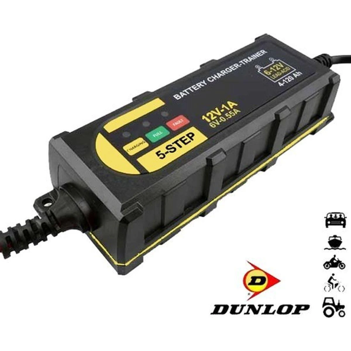 Dunlop automobilinis įkroviklis
