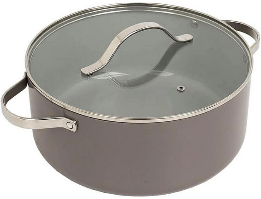 Puodas su dangčiu MAESTRO MR-4009 (MR-4009-18) 18 cm 1,9 l Pilkas