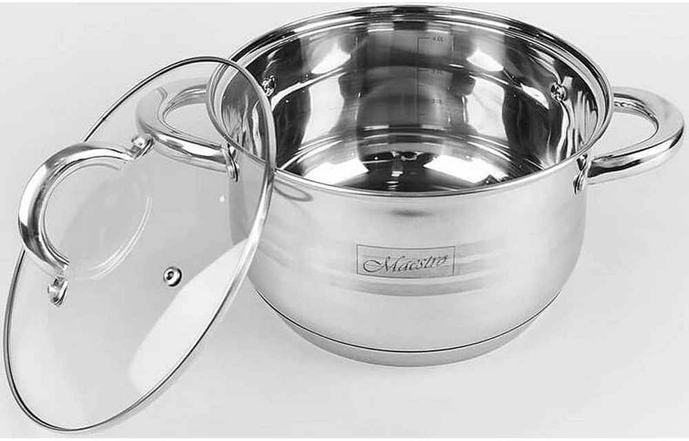 Maestro Puodas su dangteliu MAESTRO MR-3513-22 22 cm