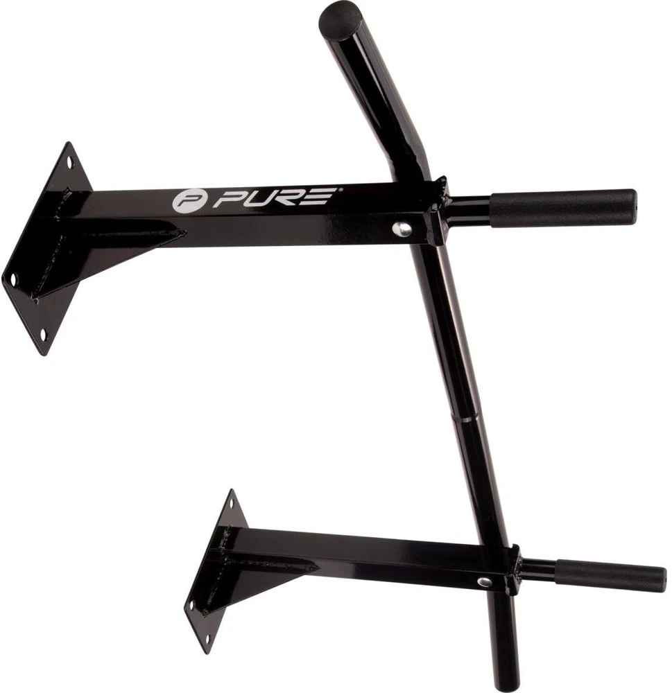 Sieninis skersinis Pure2Improve Chin-Up Bar, M dydžio, juodas