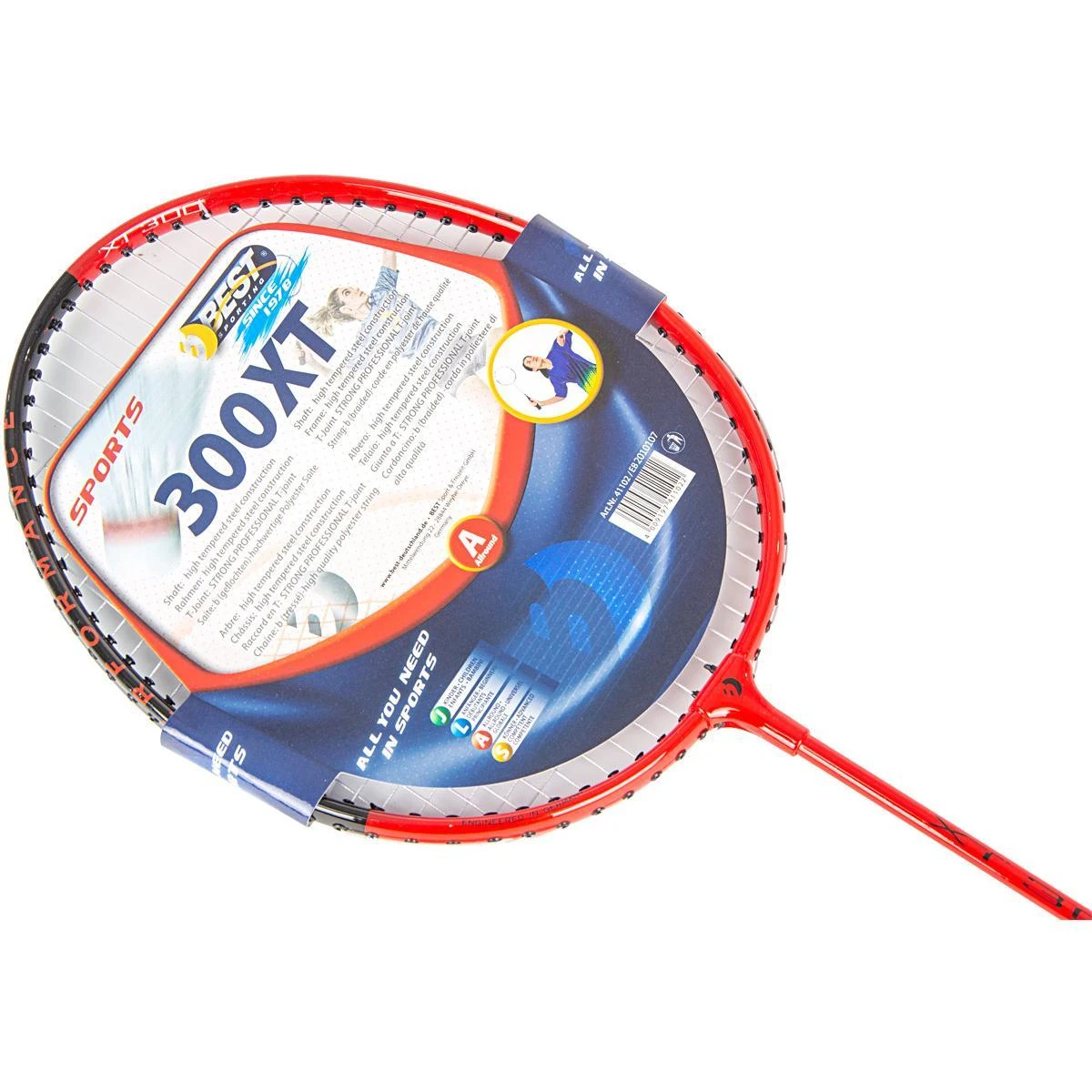 BADMINTONO RAKETĖ BEST SPORTING 300XT 411022