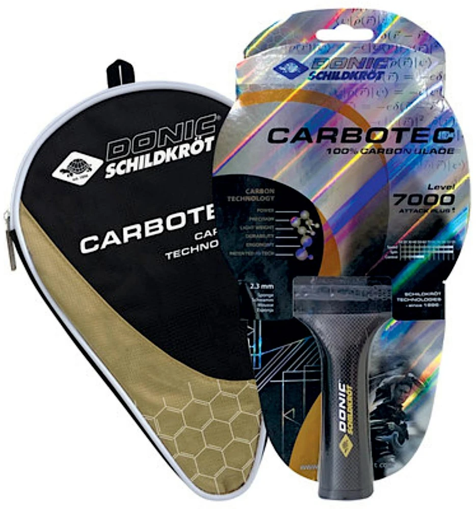Donic CarboTec 7000 stalo teniso raketė + užvalkalas