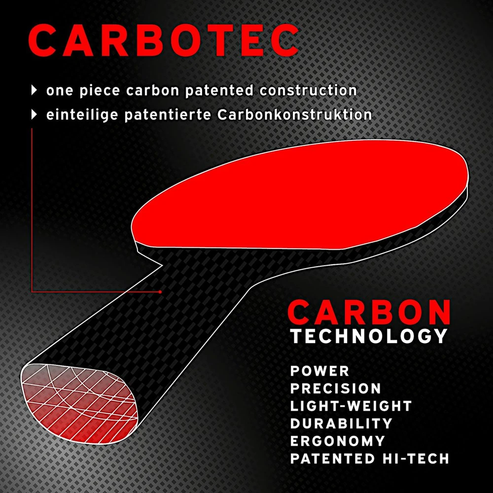 Donic CarboTec 7000 stalo teniso raketė + užvalkalas