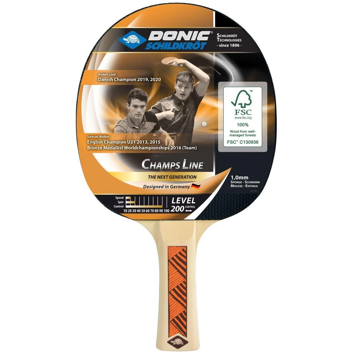Stalo teniso raketė DONIC Champs 200
