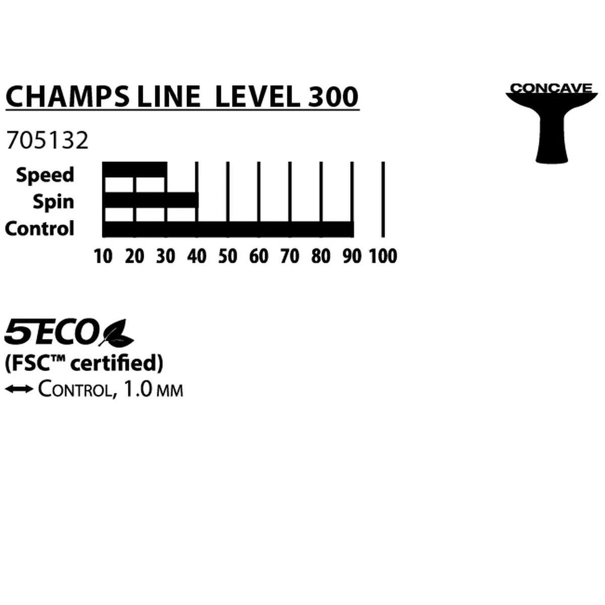 Stalo teniso raketė DONIC Champs 300