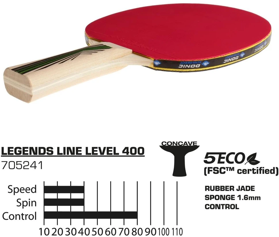 Donic raketė Table Tennis Legends 400