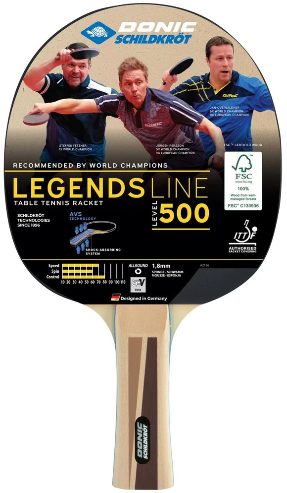 Donic DS RAK.TENNIS. LEGENDS 500 FSC