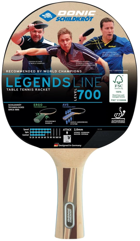 Donic Raketė stalo teniso raketė Legends 700