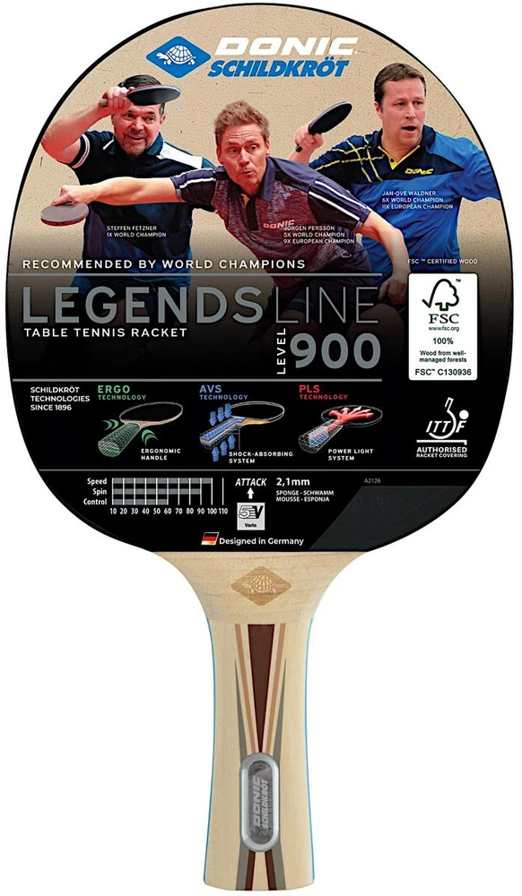 Carruzzo Donic Schildkröt Legends 900 stalo teniso stalas Juoda, Raudona, Medis