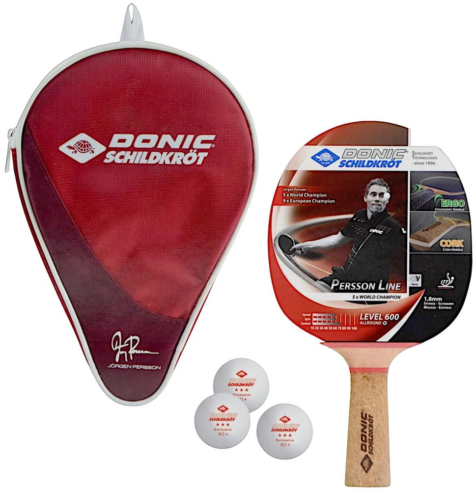 Donic DS SET. PERSSON 600 Gift-Set