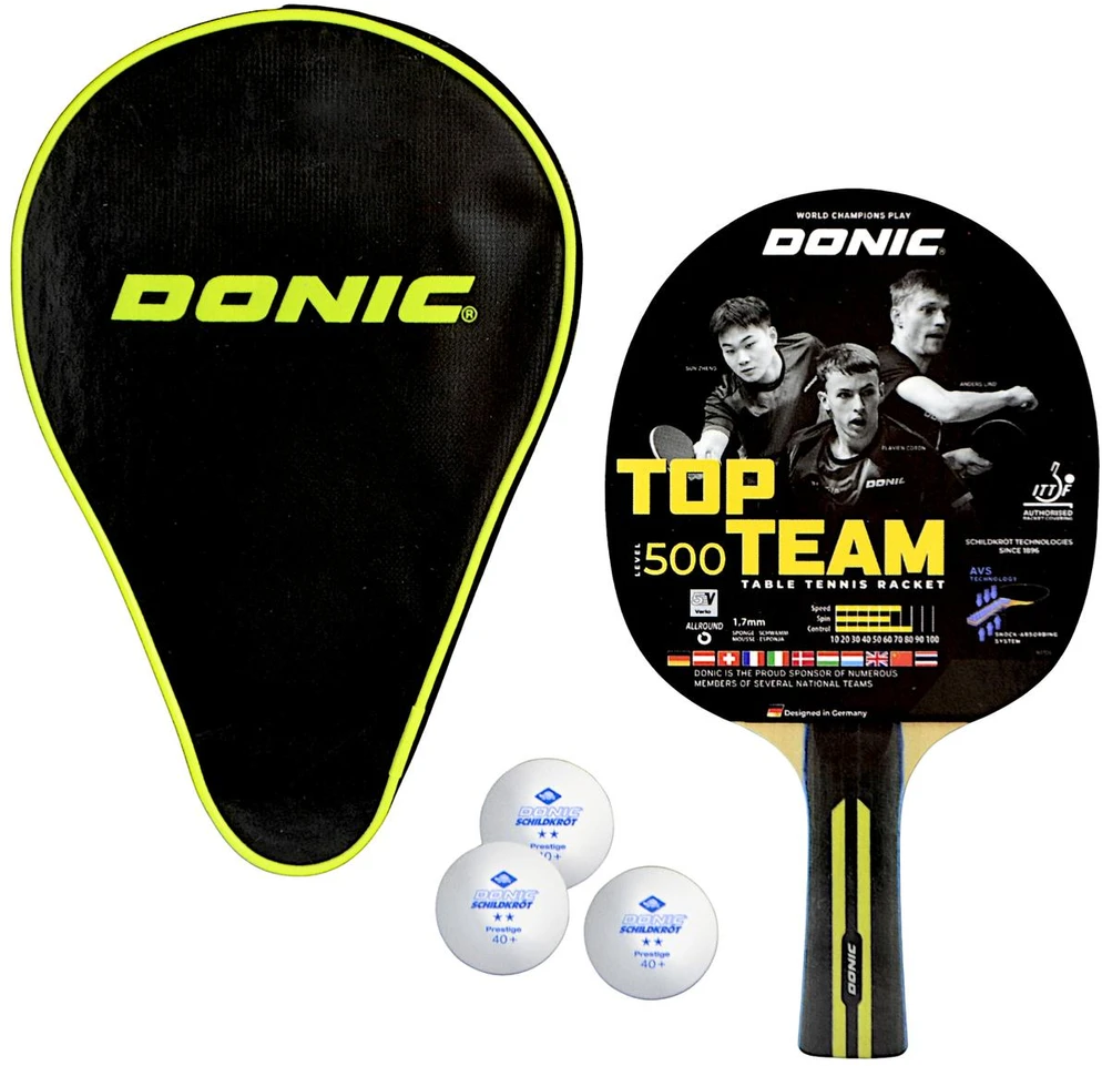 Donic DS SET. TOP TEAMS 500 ''Geschenkset''