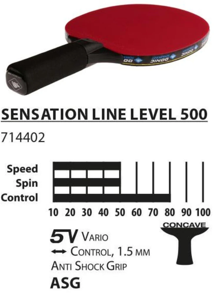 Ping-pong raketė Donic Sensation Line 500 714402
