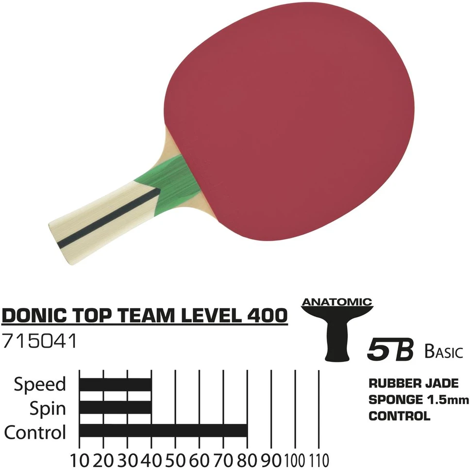 Stalo teniso raketė Donic Top Team 400 715041