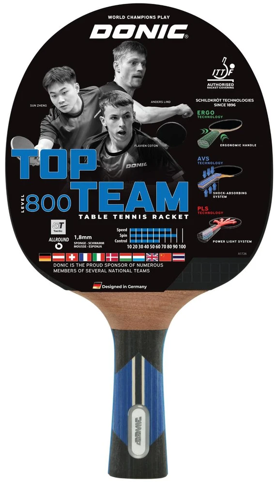 Stalo teniso raketė Donic Top Team 800 754198