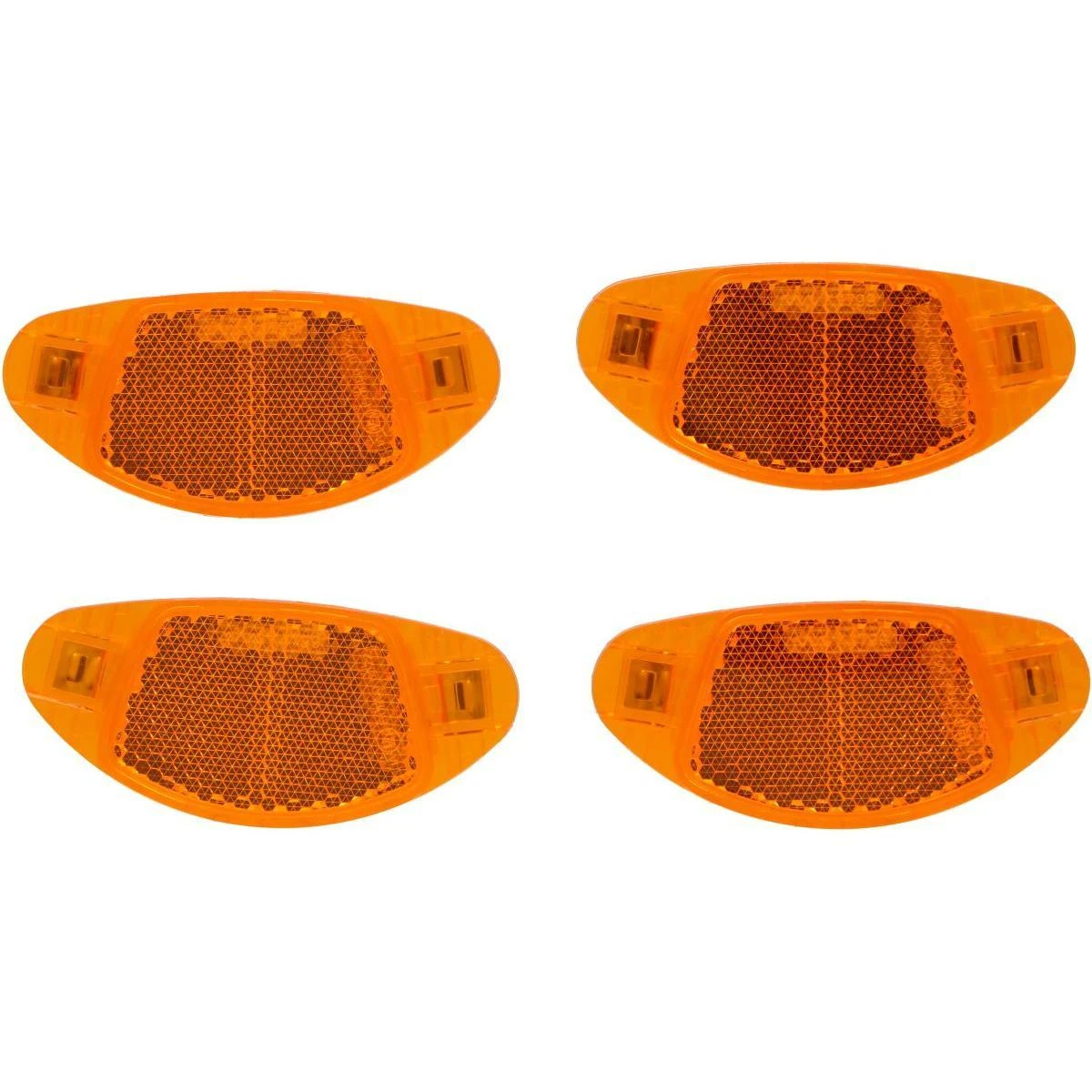 Atspindžiai dviračio stipinams, 4 vnt., Dunlop