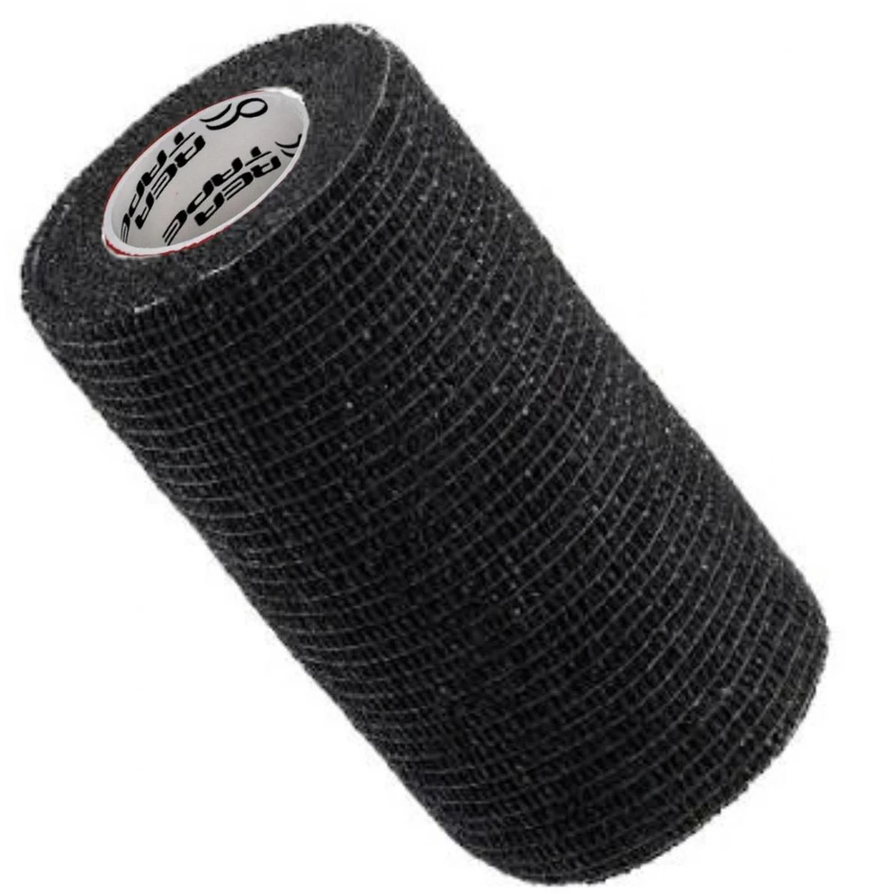 REA TAPE Elastinis tvars tis COHESIVE BAND Savaiminio lipnumo 4,5 m 7,5 cm Juodas