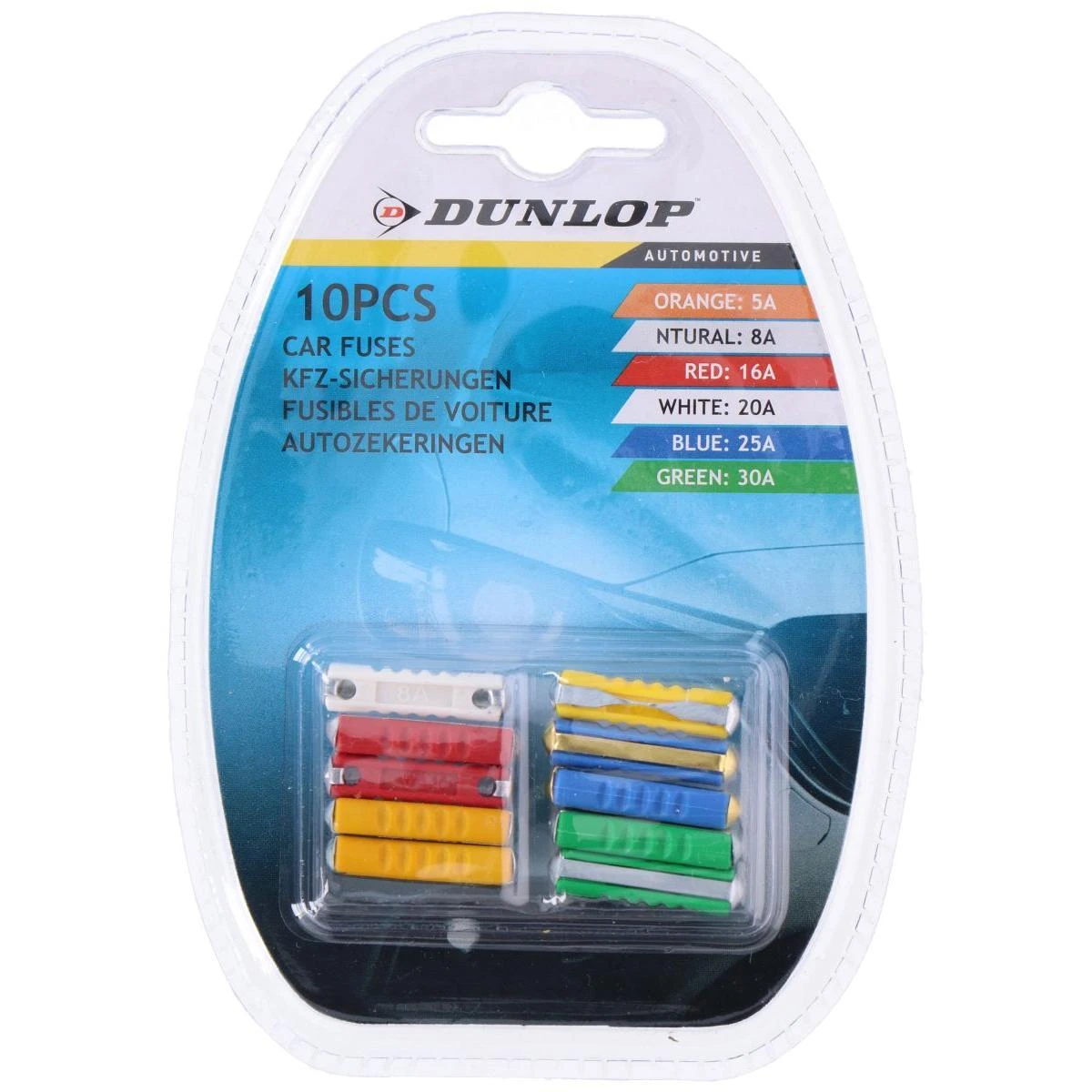 SAUGIKLIŲ RINKINYS 10VNT. DUNLOP 2061702