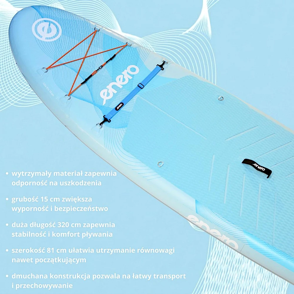 RINKINYS – PRIPUČIAMA SUP LENTĖ ENERO 150KG 320x81x15CM 1078953