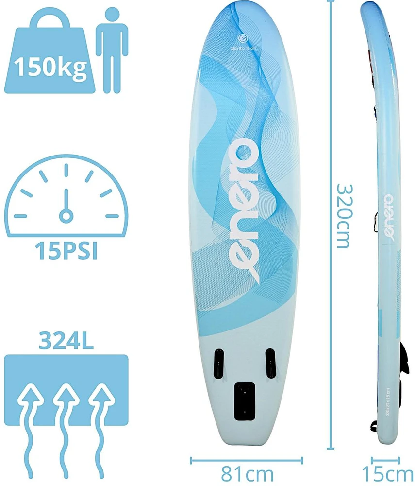 RINKINYS – PRIPUČIAMA SUP LENTĖ ENERO 150KG 320x81x15CM 1078953