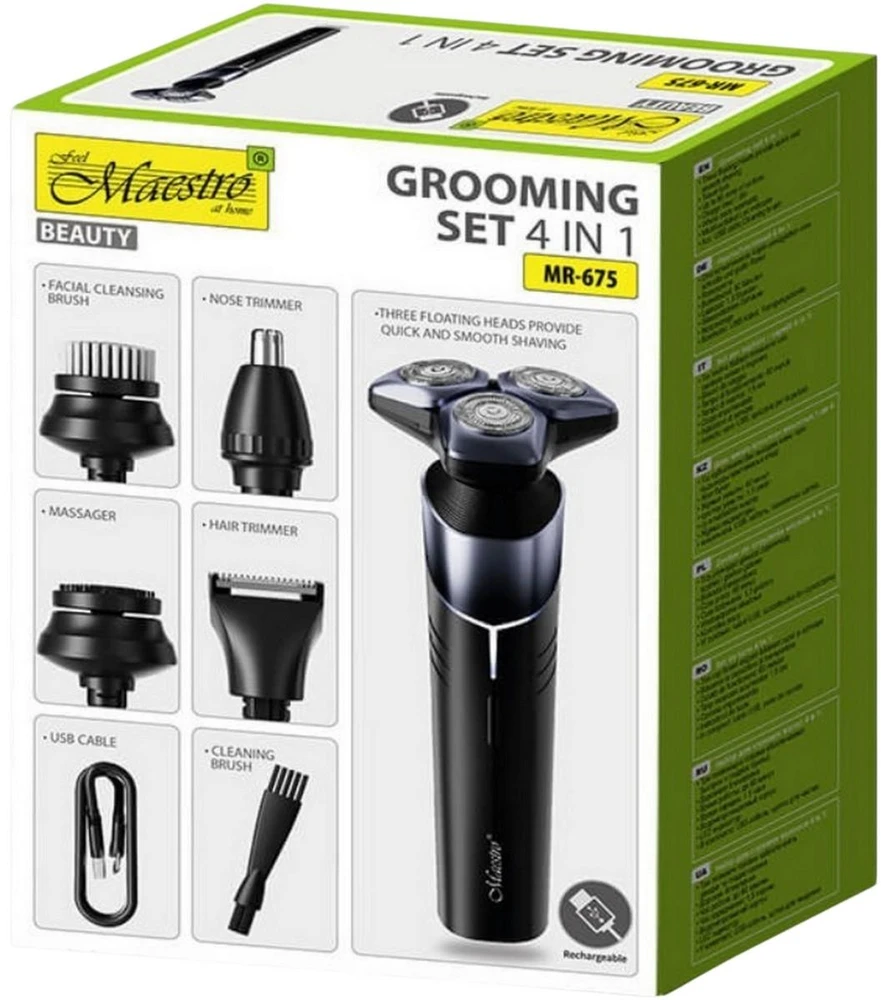 MAESTRO MR-675 5 viename USB skutimosi rinkinys