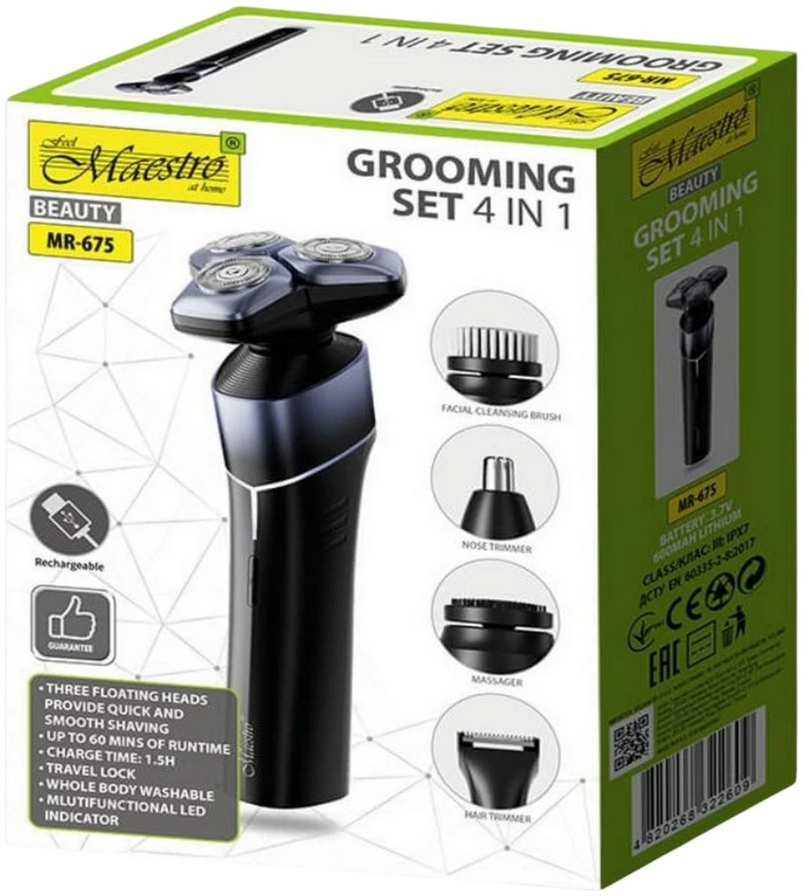 MAESTRO MR-675 5 viename USB skutimosi rinkinys